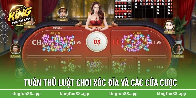 Xóc Đĩa Online – Nơi Niềm Đam Mê Giải Trí Luôn Tỏa Sáng 2 Tuân thủ luật chơi xóc đĩa và các cửa cược